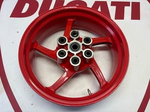Ducati Sport Touring ST4 S & Monster S4 Marchesini Rear wheel rim Red 50220461AB - Picture 1 of 7