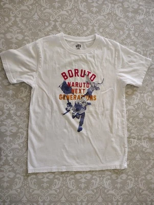 Camisa Anime Naruto Next Generations Uniqlo 150 12-13 Niños Niño Niña Foto 1 de 3