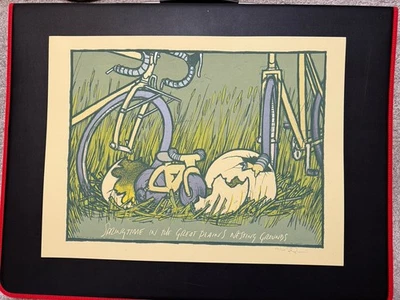 Jay Ryan Poster Springtime In The Nesting Grounds 2010 Silkscreen Print /300 - Image 1 of 4