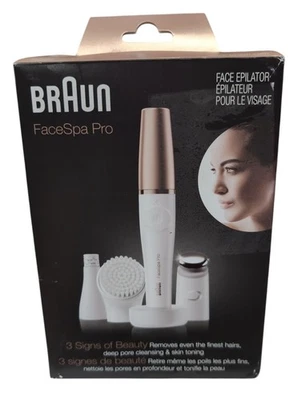 Depiladora facial Braun Facespa Pro 911 dispositivo de depilación facial caja dañada  Foto 1 de 4