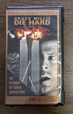 Die Hard VHS - Widescreen Clamshell - THX Mastered - 1997 Bruce Willis - Image 1 of 3