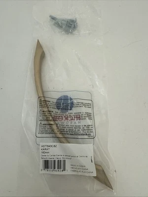 Manija de gabinete Hickory Hardware H077843CBZ Karat Glam Arch - bronce champán Foto 1 de 3