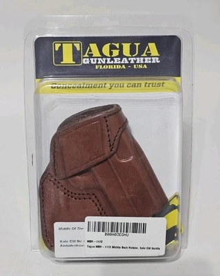 Funda trasera media Tagua MBH-1172 Kahr CW 9s/40s marrón ambidiestra NUEVA Foto 1 de 4