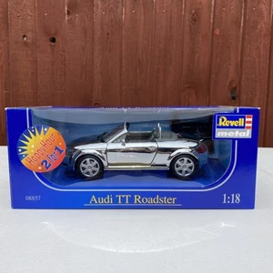 REVELL 08857 AUDI TT ROADSTER CHROME PLATED MIB RARE! 1:18 SUPER RARE COLOUR - Picture 1 of 22