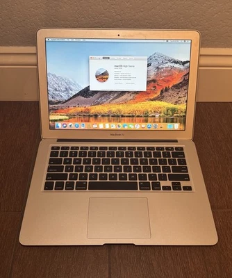 Apple MacBook Air 13" Mid 2011 A1369 i7-2677M 1.8 GHz 4GB RAM 250GB High Sierra - Image 1 of 4