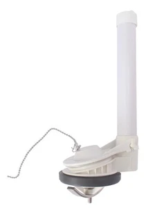 Universal Toilet Flush Valve, 2-Inch One Piece Toilet Replacement Parts Toile... - Picture 1 of 7