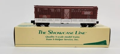 S-Gauge S-Helper 00136 Canadian Pacific Stock Car -NIB Showcase Line 00136 - Image 1 of 4