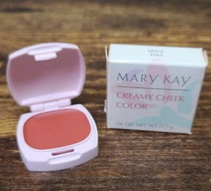 Vintage Mary Kay Creamy Cheek Color SPICE 3563 Discontinued NOS New In Box - Bild 1 von 5