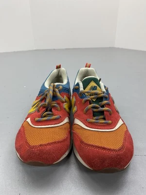 New Balance 997H Zapatos Niños Talla 2 Rojo Azul Amarillo Gamuza Malla Correr PR997HCZ Foto 1 de 4