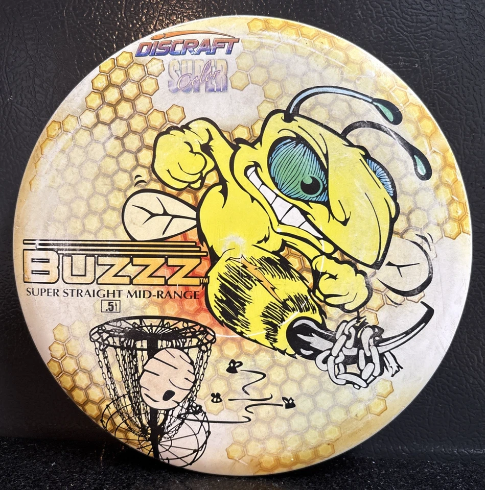 Discraft SuperColor Buzzz PFN Used Old Run 178g Super Straight Mid-range - Image 1 of 4