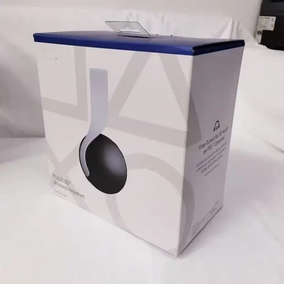 PlayStation Pulse 3D Wireless Headset White PS5 BRAND NEW & SEALED - Image 1 of 3