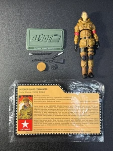 GI Joe Con JoeCon 2012 Oktober Guard Iron Bear Complete with file card - Picture 1 of 5