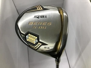 HONMA GOLF BERES S-06 DRIVER 9.5deg 3STAR ARMRQ X 52 Flex-S With H/C F/S - Picture 1 of 6