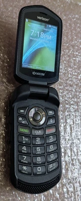 Kyocera DuraVX 4G LTE E4610 16GB Rugged PTT Flip Cell Verizon ~ Actual Phone Pic - Image 1 of 4