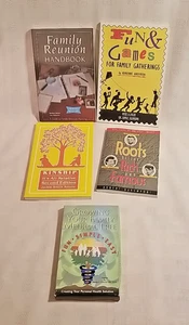 Lot of 5 Family Reunion / Genealogy Books/References - Preowned - Imagen 1 de 6