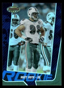 Bowman's Best #53 2005 Matt Roth novato SP #d/1399! DELFINES - Imagen 1 de 2