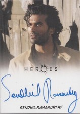 Heroes Archives - Sendhil Ramamurthy as Mohinder Autograph Card