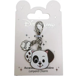 Disneyland París Parques Disney Cara de la Suerte Prendedor Cordón Dije 101 Dálmatas - Imagen 1 de 7