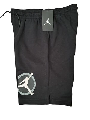 Jordan Flight MVP Fleece Shorts Big Kids Black 95C104-023 NWT - Image 1 of 4