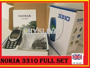 ✅ CHEAPEST ✅* Original Nokia 3310 MOBILE PHONE BOXED NEW WARRANTY CLASS UK STOCK - Afbeelding 1 van 5
