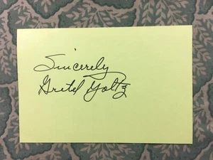 Gretel Yoltz - Eileen Sedgwick - The Diamond Queen - Tin Hats - Autographed 1983 - Picture 1 of 2