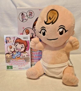 Nintendo Wii Cooking Mama World Babysitting Mama Box Set Complete - Picture 1 of 19