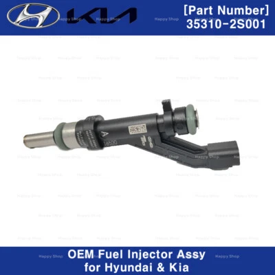 Injetor de combustível original do fabricante 353102S001 Assy 1p para Hyundai Genesis Kia Sorento - Imagem 1 de 2