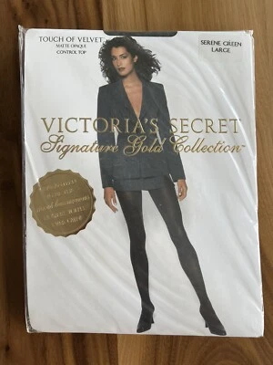 Victorias Secret Touch Of Velvet Serene Green Sz L - Image 1 of 2