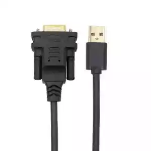 USB to RS232 Adapter Cable with FTDI FT232RL Chip, DB9 Pin Male to USB Cable - Picture 1 of 5