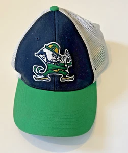 Vintage Notre Dame Fighting Irish Baseball Cap Russell Mütze Snapback Mesh - Bild 1 von 9