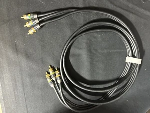 Monster CR CB Y Component Video 6’ Cable - Picture 1 of 5