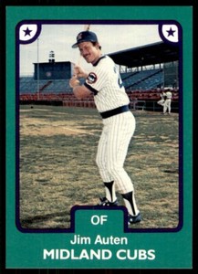 1984 TCMA Minor League Jim Auten Midland Cubs #275