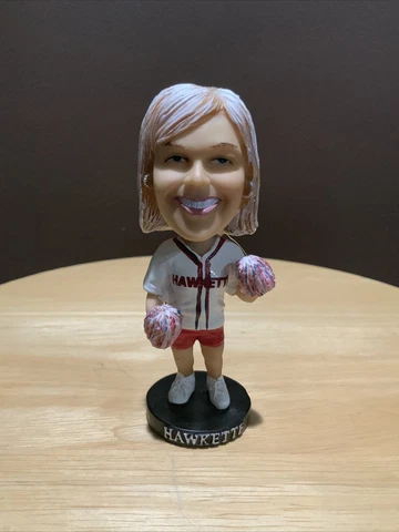 Lancaster Jet Hawks SGA MILB mini Bobblehead Hawkette NIB Cover