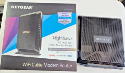NETGEAR Nighthawk AC1900 Wireless-Wi-Fi  Router | In Box - Image 1 of 2
