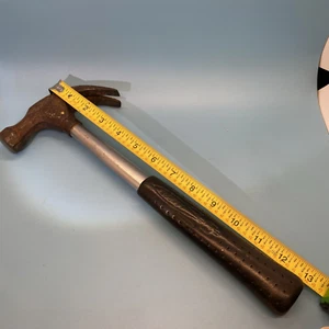 True Temper Rocket Claw 25 Unzen 13 Zoll USA Vintage Zimmermann Hammer schwarzer Griff - Bild 1 von 8