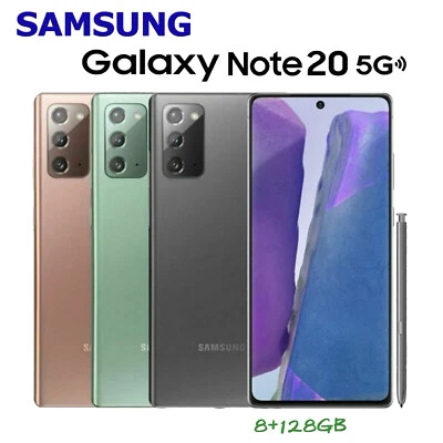 Versiegelt Samsung Galaxy Note 20 SM-N981U 128GB Ohne Vertrag 5G Android Handys - Bild 1 von 4
