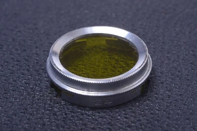 ✅ CENEI, CENEIPLAN YELLOW 24MM FILTER GENUINE LENS OR CAMERA PUSH ON 16-2 - Image 1 of 2