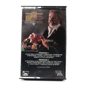 Kenny Rogers Christmas (Cassette Tape, 1981, Liberty) 4L00 51115 TESTED Holiday - Picture 1 of 6