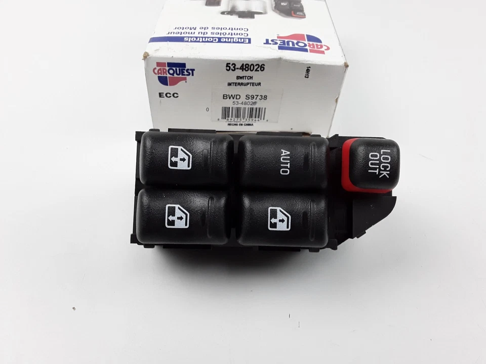 Interruptor de ventana eléctrica para Pontiac Sunfire Chevrolet Malibu Cavalier Oldsmobile Foto 1 de 4