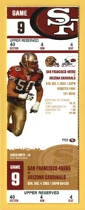 4. Dezember 2005 San Francisco 49ers vs Arizona Cardinals komplettes Ticket mit Stub - Bild 1 von 2