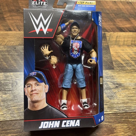 John Cena Elite Series Top Picks 2022 Wrestling Action Figure WWE Mattel Cover