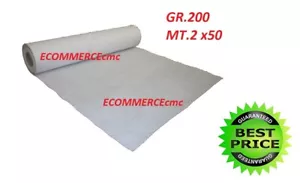 Geotessuto drenante tessuto non tessuto anti erbacce telo antiradice 200 gr/mq - Foto 1 di 1