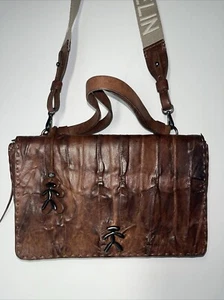 Bolso Bandolera Henry Beguelin Cuero Marrón Talla M - Imagen 1 de 24