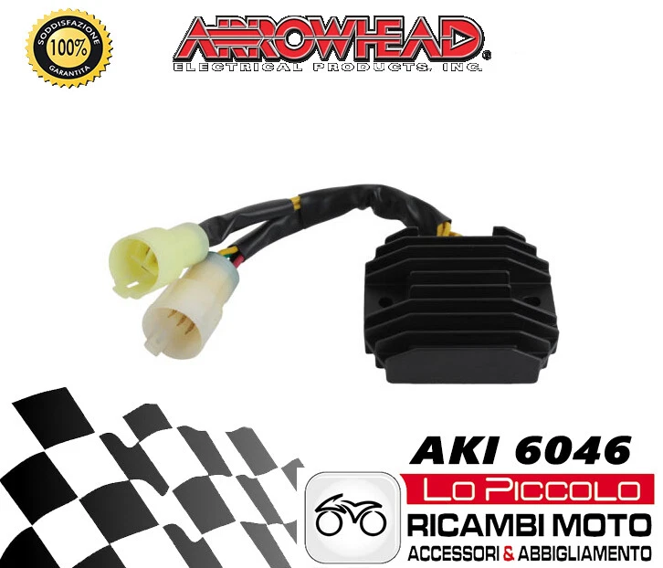 AKI6046 REGOLATORE DI TENSIONE KAWASAKI ZX-6R Ninja ZX600 2001- 599cc - Изображение 1 из 1
