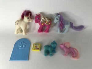 Vintage G1 1984 My Little Pony Lot and Accessories - Lot of 5 - Picture 1 of 7