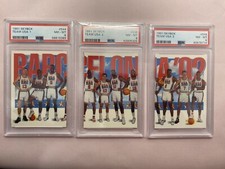 1991 SKYBOX TEAM USA #544 #545 #546 PSA 8 SET