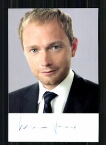 Christian Lindner FDP Autogrammkarte Original Signiert # BC 221429 - Picture 1 of 2