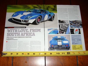 SUPERPERFORMANCE GT40 MKII FORD - ORIGINAL 2009 ARTICLE - Picture 1 of 2