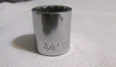 Craftsman EE Series 3/8" Drive - 3/4" 44337 12PT  USA - Image 1 of 2