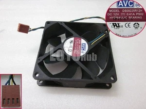 AVC DS09225R12H DC12V 0.41A temperature control cooling fan 9CM 4-Pin HYDRAULIC - Picture 1 of 2
